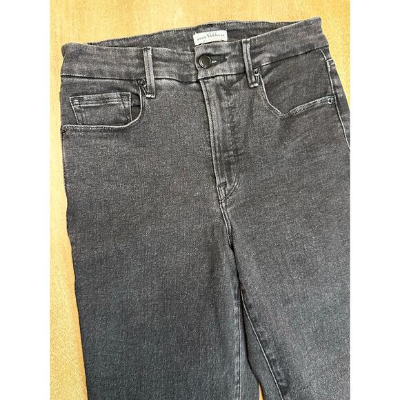 Good American Good Legs Straight Jean Size 8/29 - Picture 2 of 6